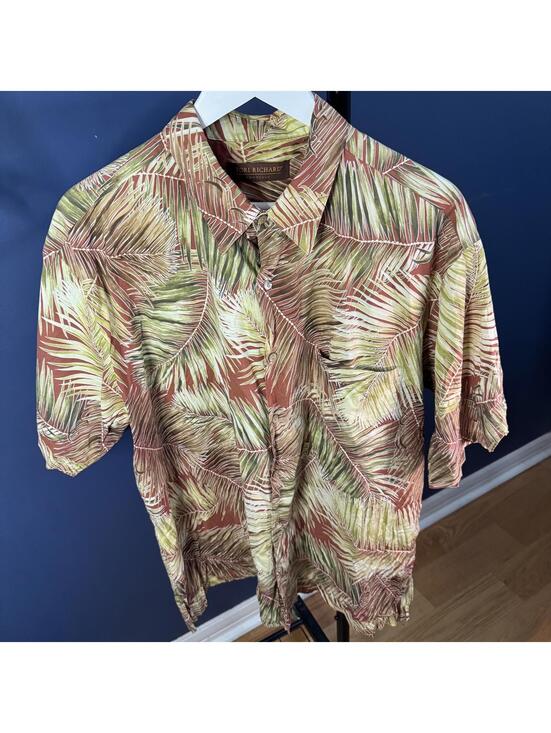 Tori Richard Other - Tori Richard Honolulu Hawaiian Shirt XL Palm Leaf Aloha Cotton Made in USA